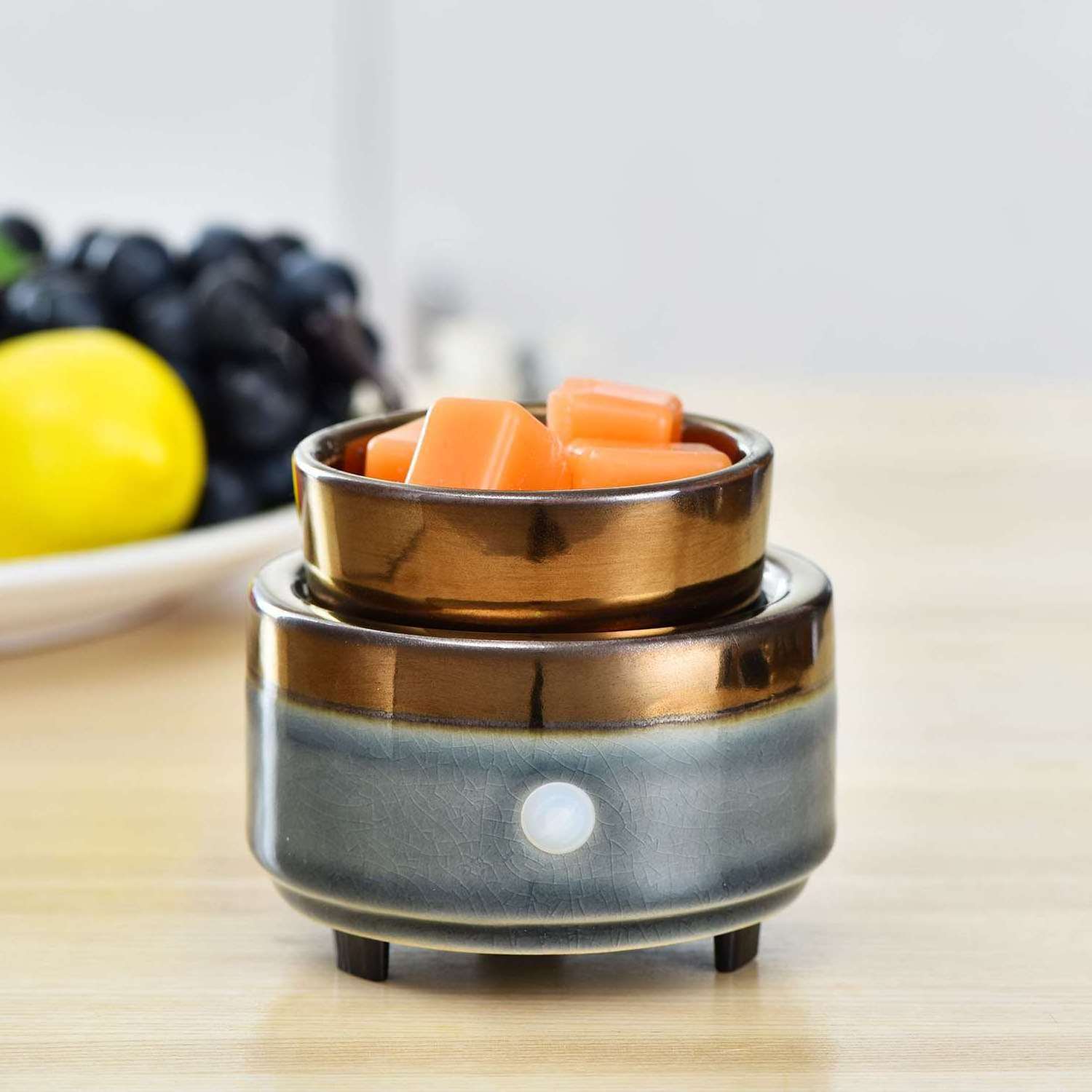 Electric Ceramic Scented Wax Melt Burner Melter Candle Warmer for Home Bedroom Living Room Decor