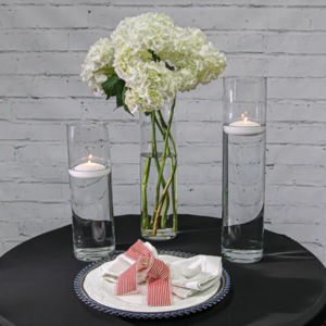 Hurricane Candle Holder Clear Glass Cylinder candle Vase Home Decor cylinder vases for weddings