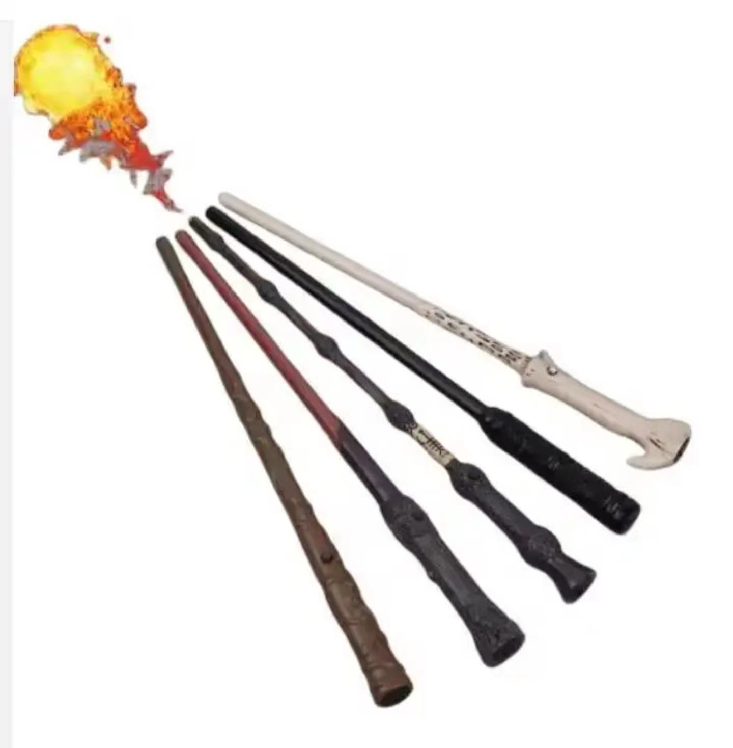 wizard quality magic harryflaming potter shooting throwing cosplay electronic laser tumb tip fire wand