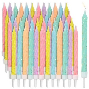 Wholesale Happy Birthday Candles Thread Creative Birthday Party Candles Spiral Fancy Birthday Candles in Bulk