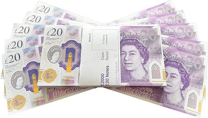 great high quality paper euro 100 dollars bills 10 canadian 50 realistic gbp for sale 20 uk pound prop money