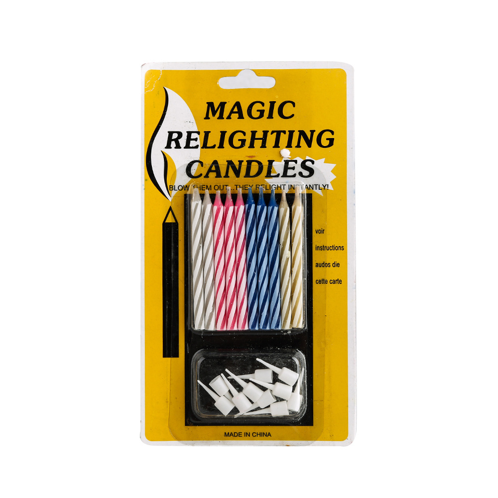 Wholesale Happy Birthday Candles Thread Creative Birthday Party Candles Spiral Fancy Birthday Candles in Bulk