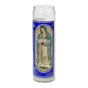 vela wholesale hispanic mexican glass jar scented religious candles