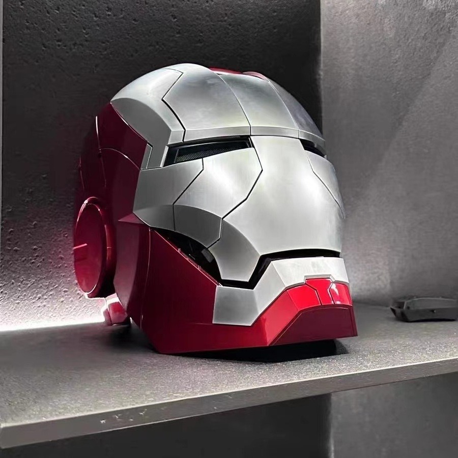 wearable Electronic welding motorcycle 1:1 voice remote control Marvel mk5 ironman helmet for sale