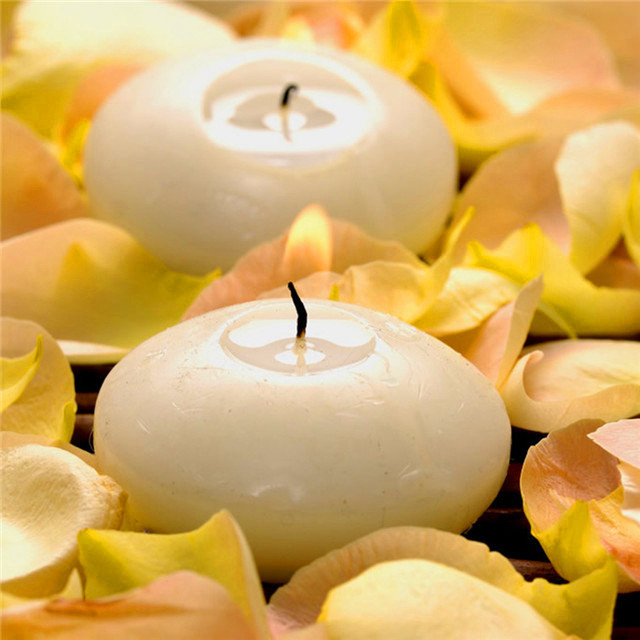 India home decoration items ideas with floating candle