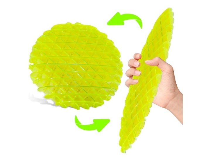 2024 3d new elastic kids toy advanced stress relief space decompression morf hot green pocket morphing worm fidget