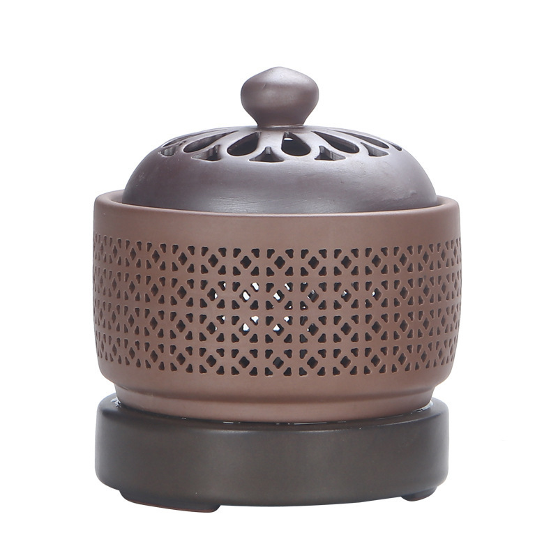 wholesale clear aromatic ceramic electric diffuser essentia oil burner wax melt warmer