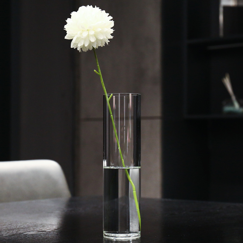 Cylinder Vases Glass Flowers Vase Clear Table Centerpieces Decorative Floating Candles Holders for Wedding event Party