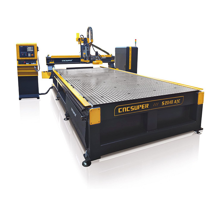 Atc Woodworking 3 Axis Cnc Router Wood Engraving Furniture Making Machine With Automatic Tool Changer