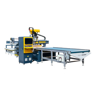 Cabinet Design Auto Loading Table and Auto Labeling ATC Nesting CNC Machine for Wood Furniture Manufacturers New Machine 2023