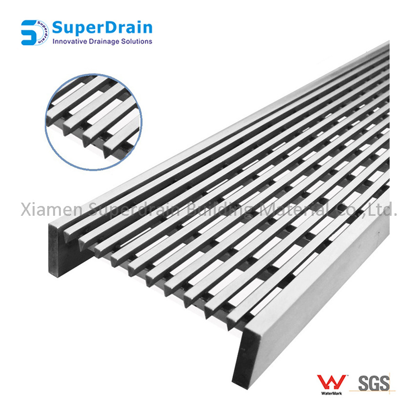 Low Moq Grills Swimming Pools Overflow Drain Cover Stainless Pool Trench Drain