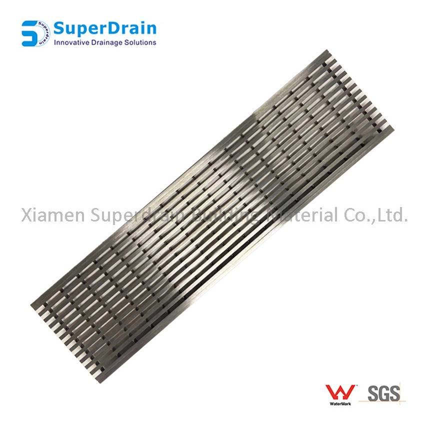 Factory makes pool grilles for sale Stainless Steel drain grilles covered with stainless steel groove grille floor filters