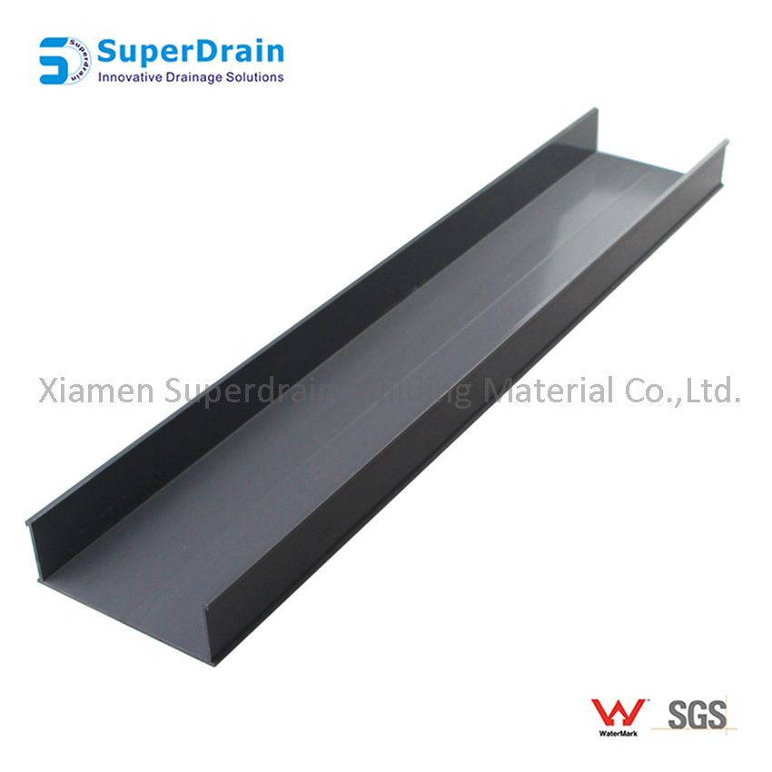 China Stainless Steel Material Anti-smell Drain Sealing Cover Polished Surface Treatment Insert Floor Drain with Channel