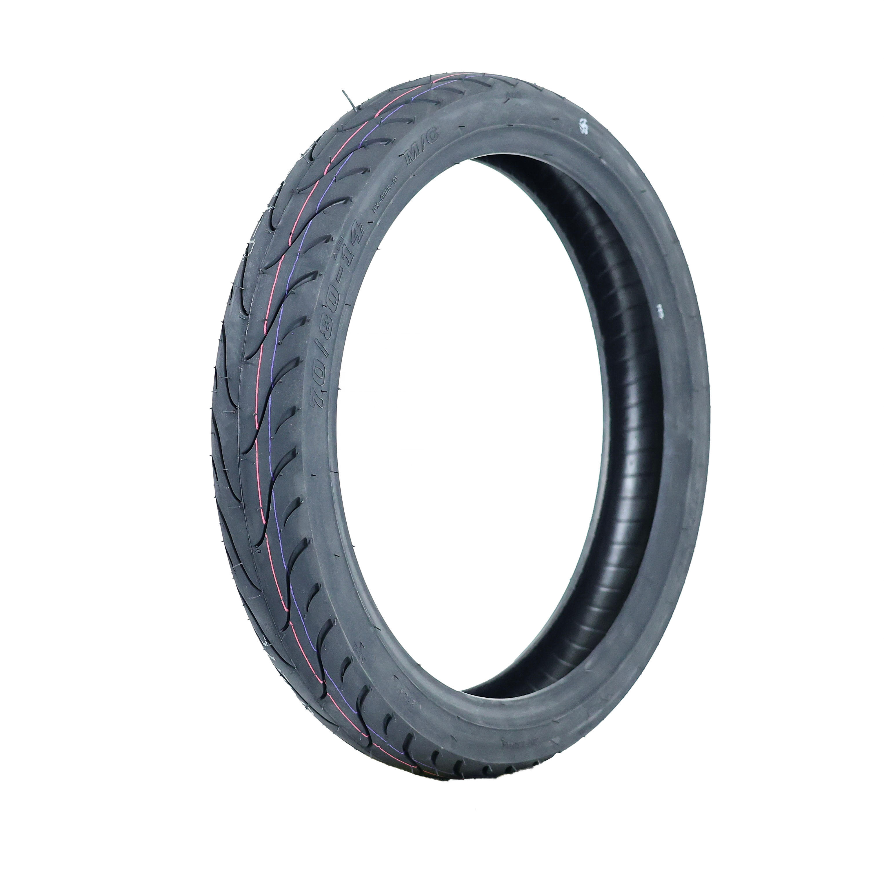 70/80-14 china manufacture high quality and cheap motorcycle tyre with rubber