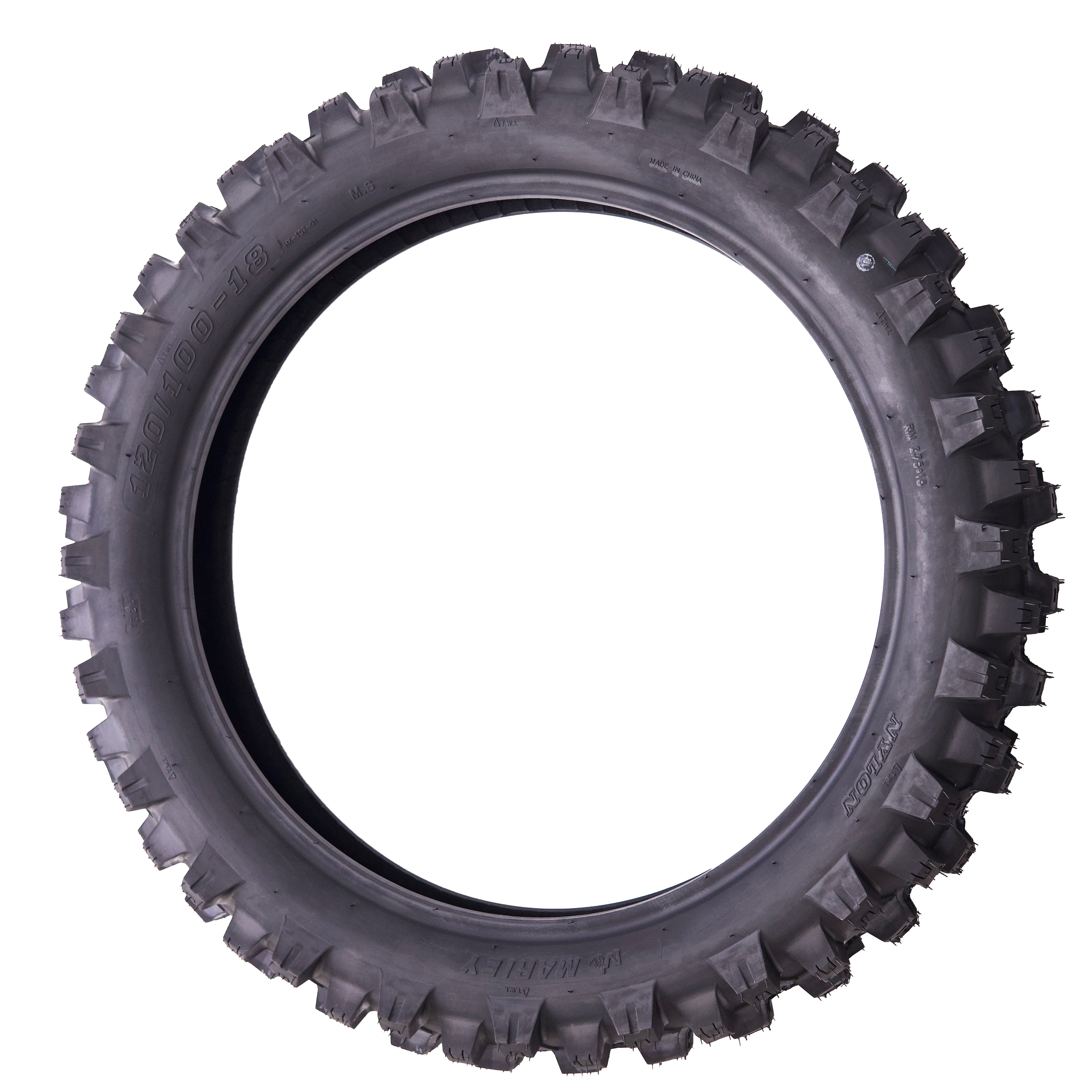 120/100-18 high quality and cheap price natural rubber tire for motorcycle