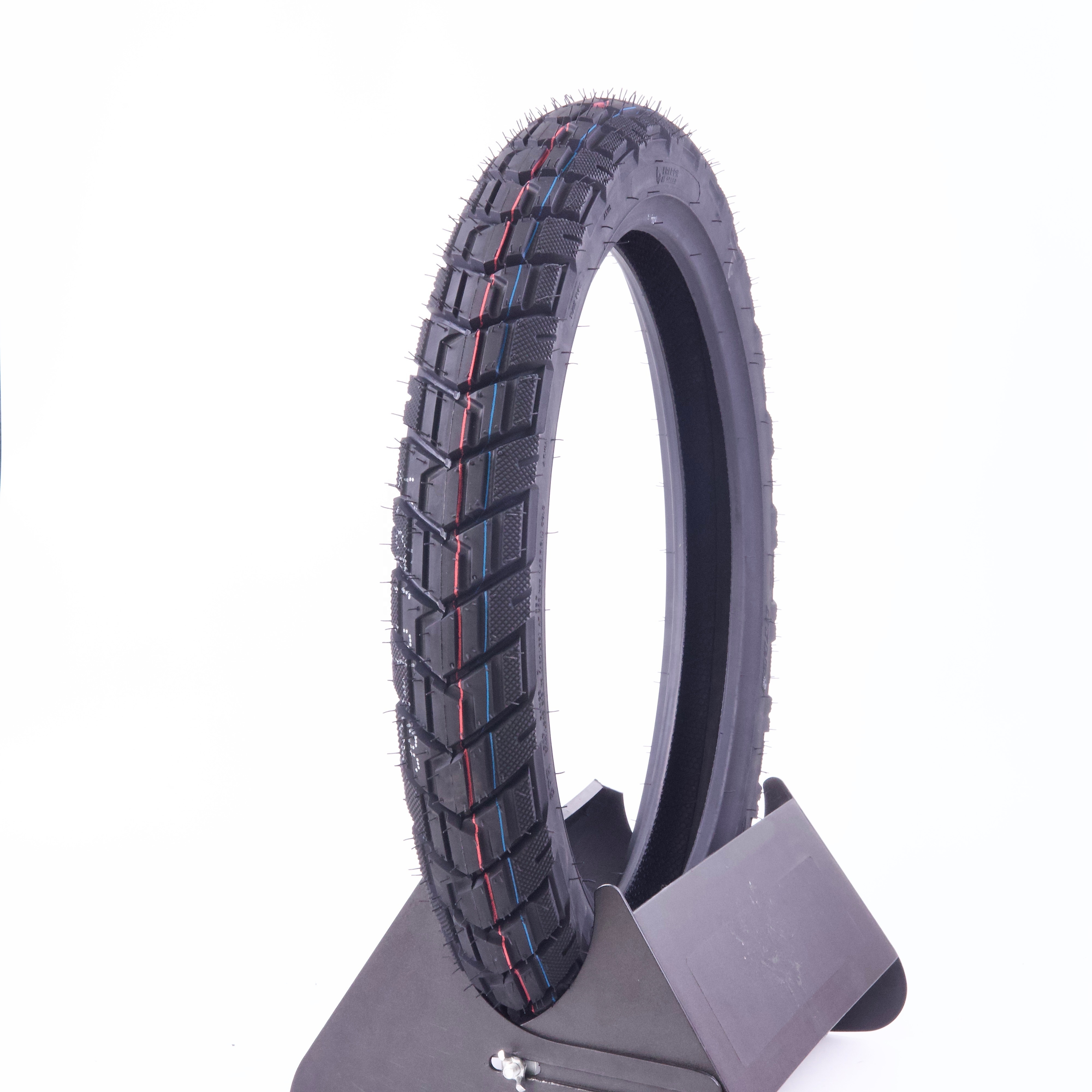 Motorcycle Outer Tire with High Glue Content Tubeless Vacuum Wheel High-Speed Wheel 3.00-18