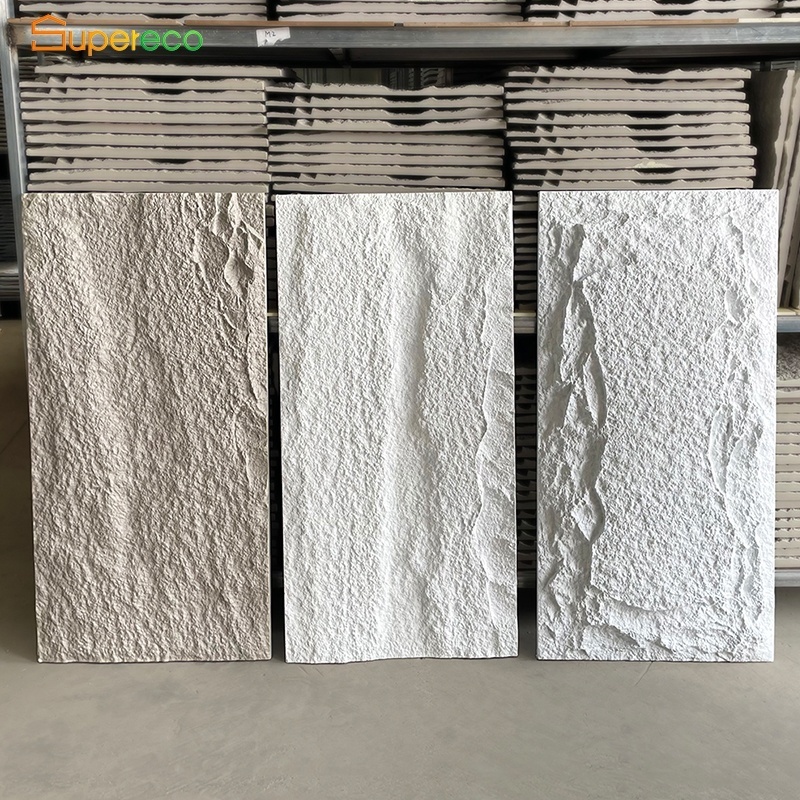 Factory price Mushroom Stone Faux Brick 3d Artificial Decoration Polyurethane Pu Stone Wall Panel