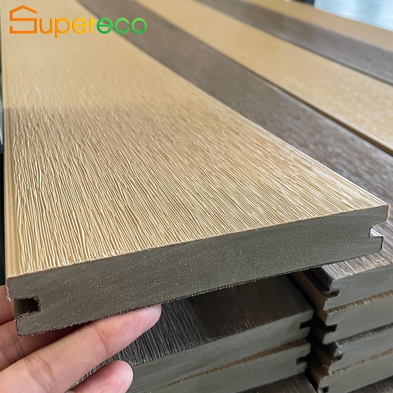 Factory Price New color WPC 3D embossed Wood Plastic Composite Outdoor Wpc Composite Decking