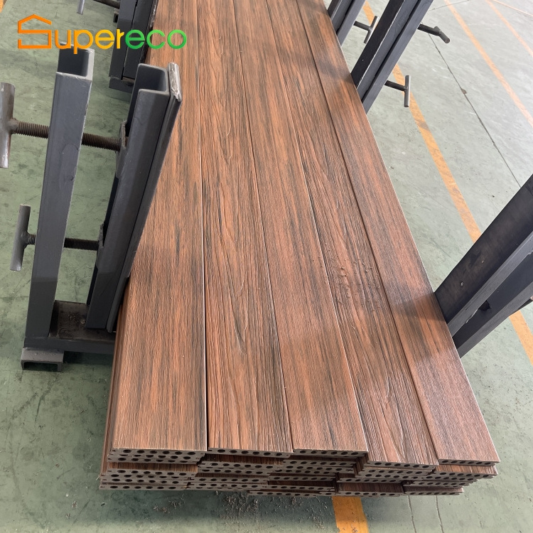 WPC composite outdoor decking / terrace flooring/ solid hard wood board