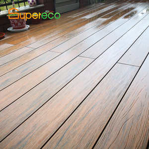 Wood Plastic Roof Deck Waterproofing Composite Wood Decking Outdoor WPC Flooring