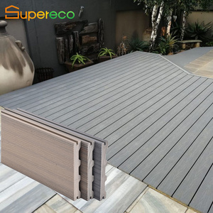 New Inventions Exterior Patio Wood Plastic Composite Decking Plank WPC Floor