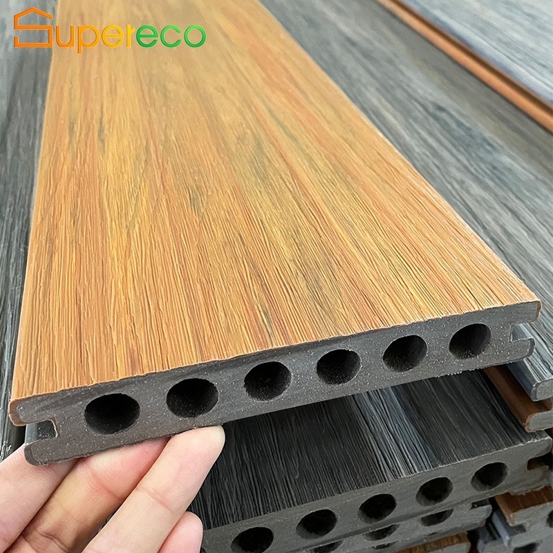 Factory Price New color WPC 3D embossed Wood Plastic Composite Outdoor Wpc Composite Decking