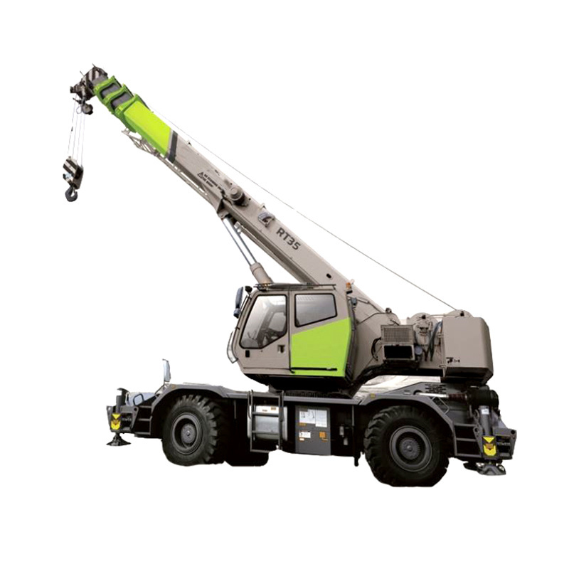 China Brand RT35 Rough-terrain Crane 35ton Hydraulic Rough Terrain Crane Construction cheap factory price for Sale