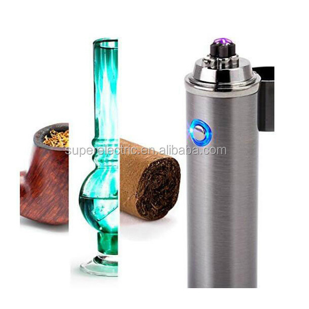 Revolutionary Flameless Plasma Beam Lighter Rechargeable Redesigned Pipes Bowls Cigars Windproof Lighters