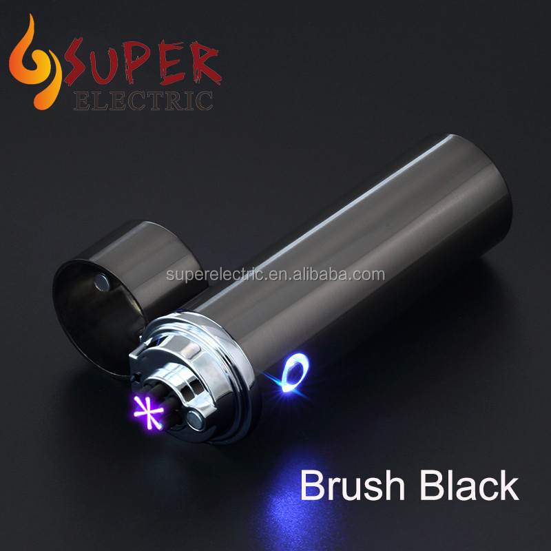 New Product Metal Windproof Torch Jet Flame Triple Flame Cigar Lighter Rechargeable Electric Plasma Lighter