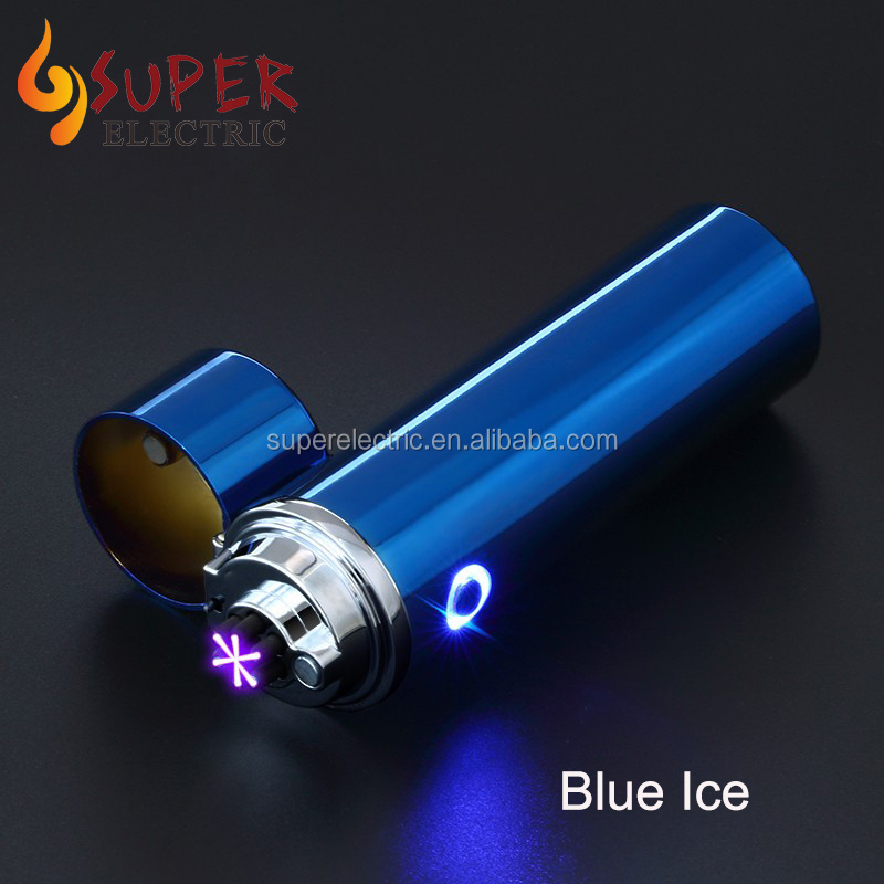 New Product Metal Windproof Torch Jet Flame Triple Flame Cigar Lighter Rechargeable Electric Plasma Lighter