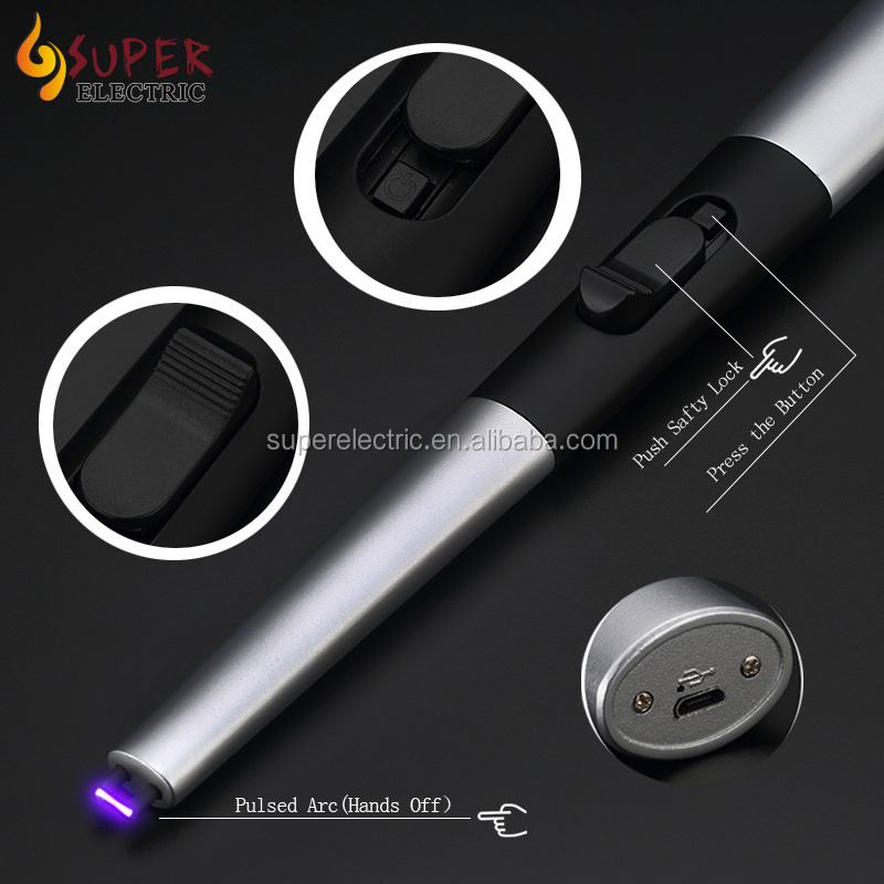 2019 Factory Directly Sales Newest BBQ Rechargeable electric Pules Arc Kitchen Stove Lighter