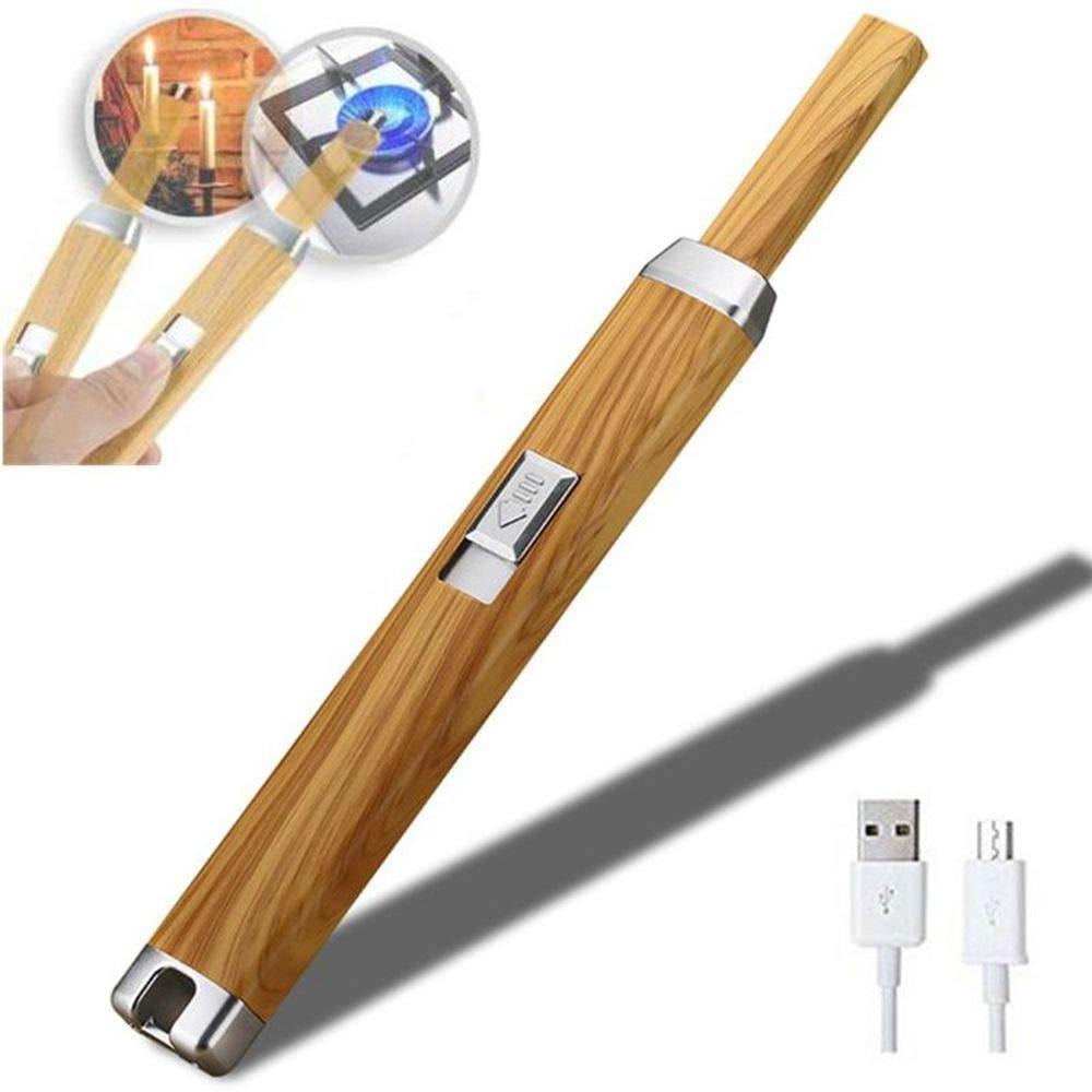 Long Stick Plasma Candle Lighter Electric BBQ Lighter Custom USB Arc Kitchen Lighter For Outdoor Camping