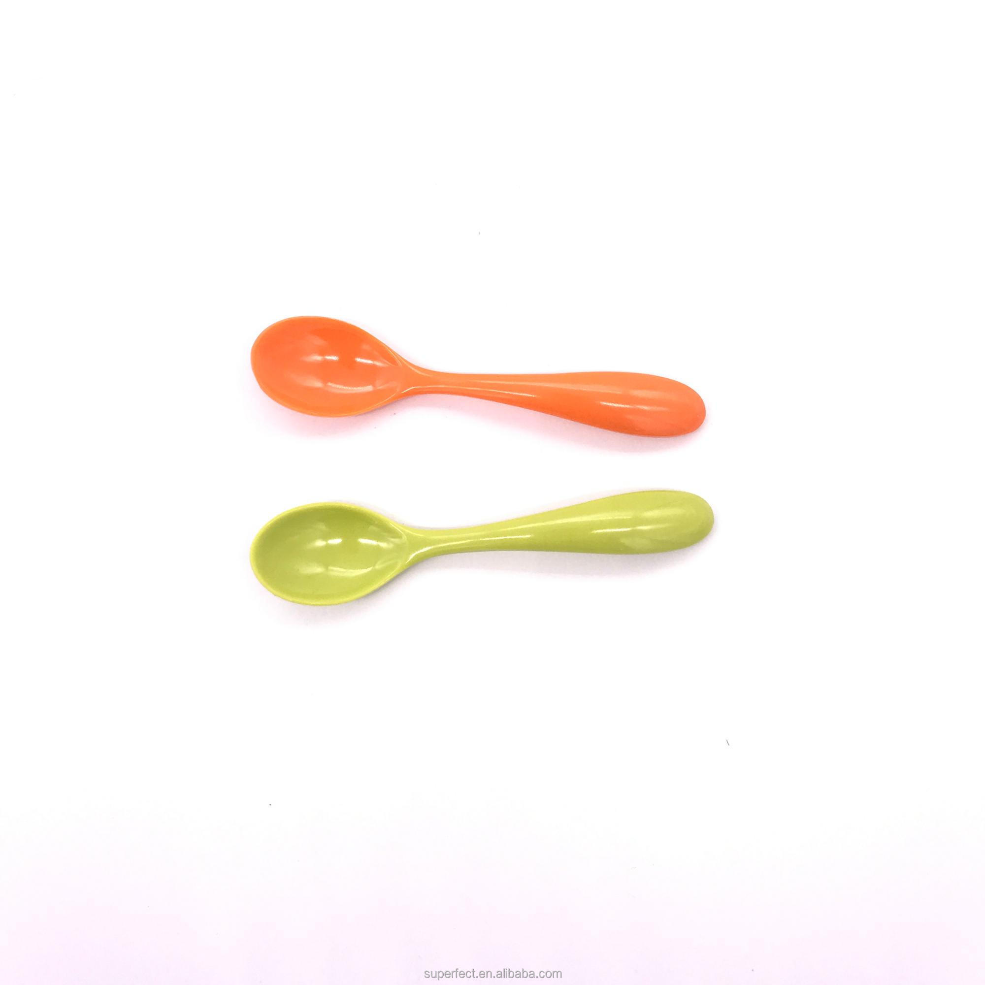 High quality Wholesale 99 cent items Plastic cheap gifts custom melamine hard colored plastic spoon