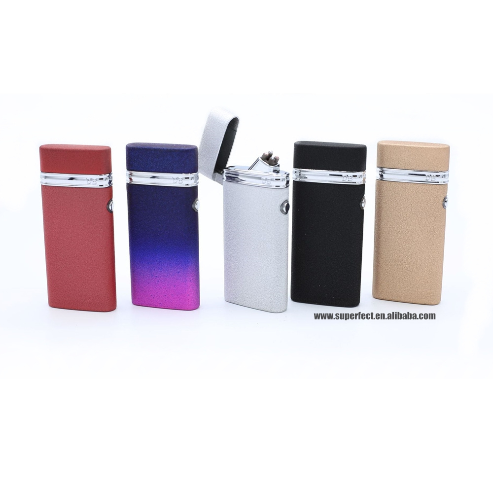 Wholesales windproof flameless double Arc usb rechargeable usb electric arc lighter