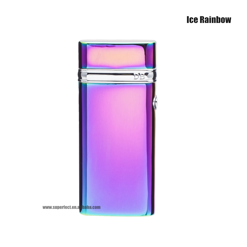 Wholesales windproof flameless double Arc usb rechargeable usb electric arc lighter