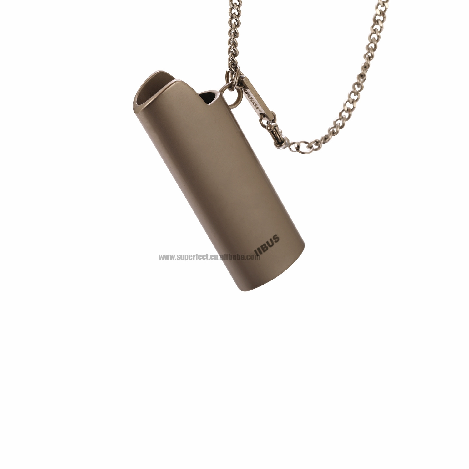 Cool Hiphop decoration Metal Zinc Alloy J3 lighter case necklace lighter sleeve