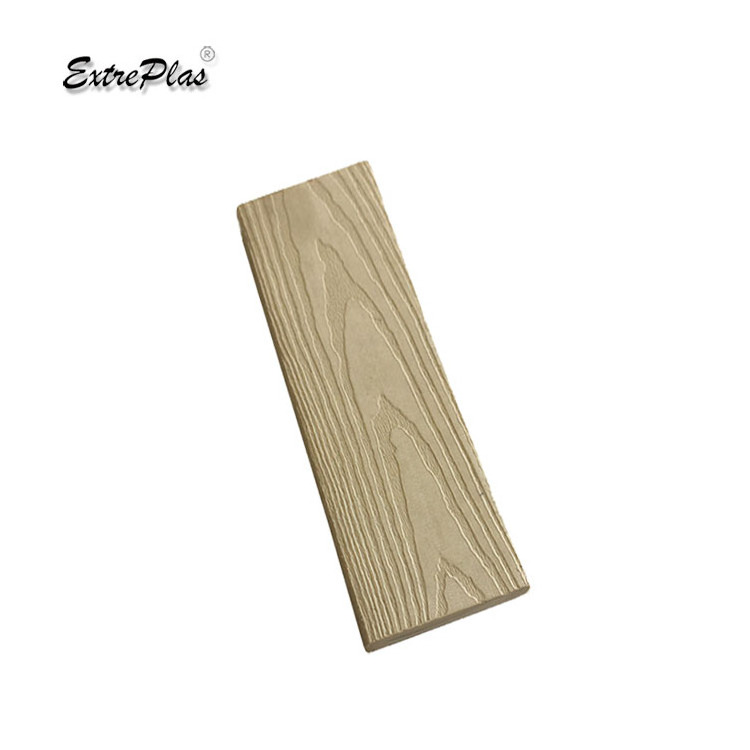 High Faux Wood Grain HDPE Plastic Plywood Lumber 100% Recycled PE Beam Lumber for Outdoor Furniture and Decks