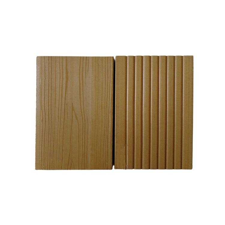 New Alternative Lumber to WPC Outdoor Flooring Waterproof Modern Design Wood Grain Custom HDPE Plastic Composite Decking