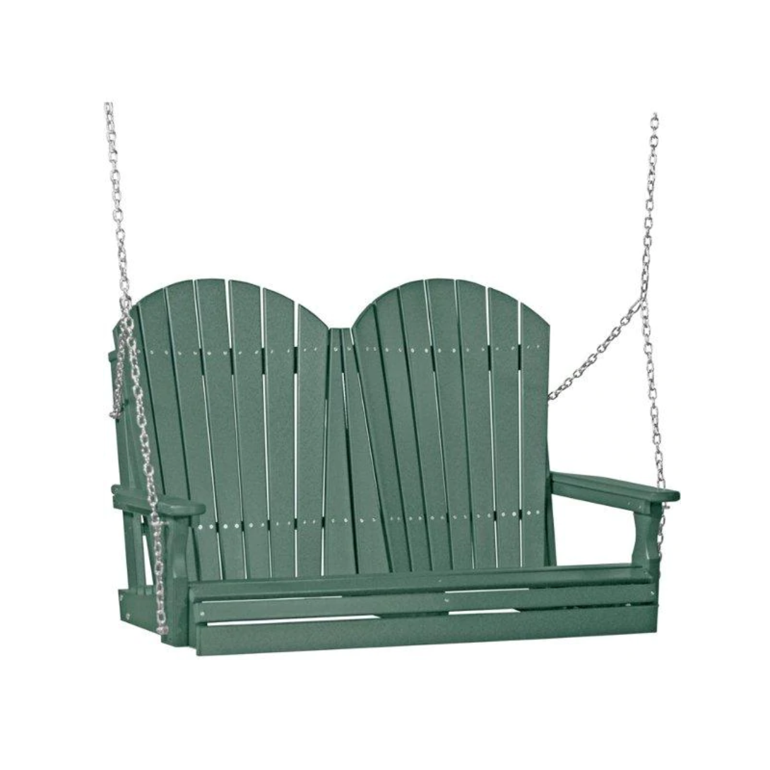 Hanging Swing Garden Porch Hot Sale Patio PE Plastic Swing Durable Outdoor Furniture Modern Leisure Swing Chair HDPE