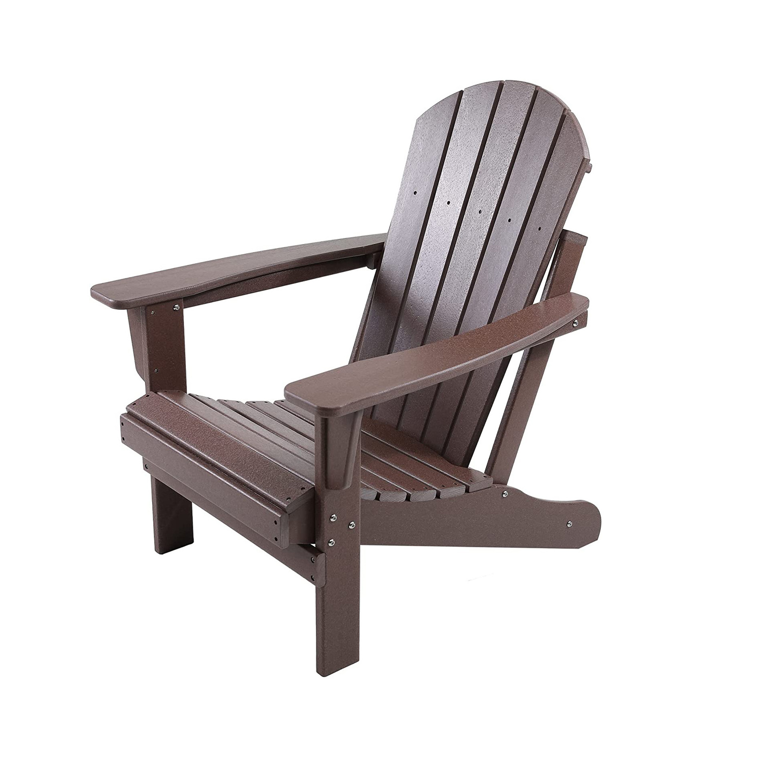 Beach Patio Chair Outdoor Furniture HDPE Adirondack Chair with Built in Ottoman