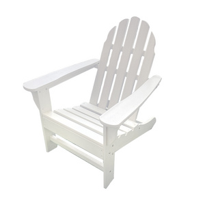 Eco-friendly Poly Lumber Furniture Folding HDPE Plastic Adirondack Chair