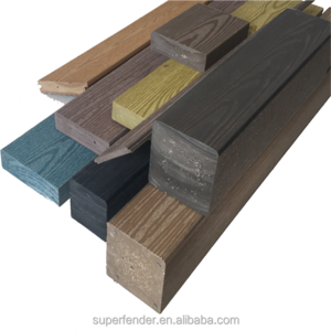 HDPE  Recycled  Plastic Lumber Outdoor Good Quality  Replacing WPC and Wood