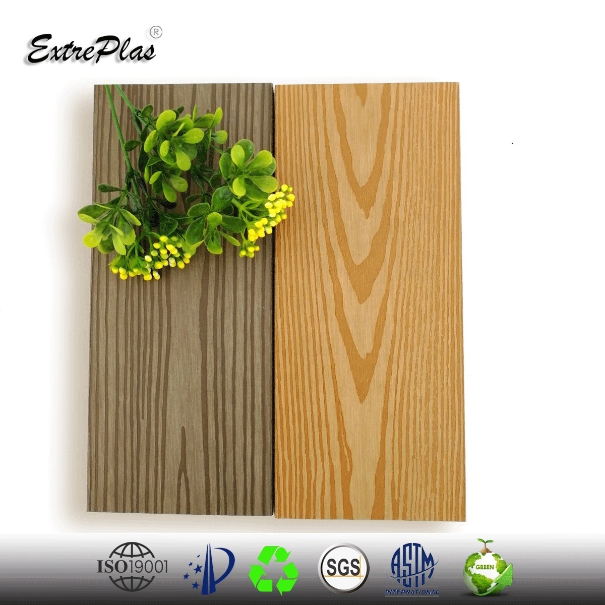 HDPE  Recycled  Plastic Lumber Outdoor Good Quality  Replacing WPC and Wood