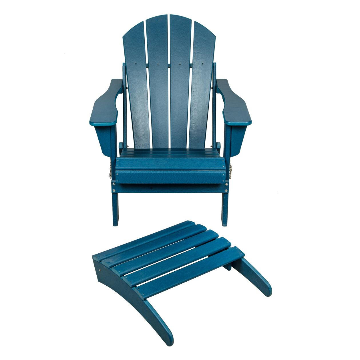 Manufacturer Direct Weather Resistant HDPE Patio Chairs Outdoor Adirondack Chair