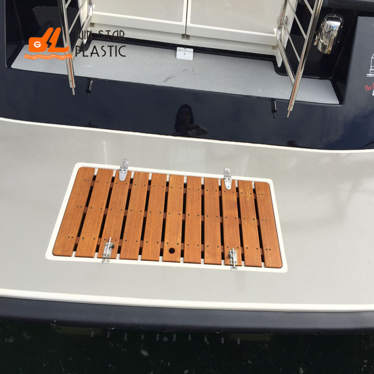 Eco Friendly Recyclable Boat Dock Floating Dock Blocks Composite Boat Decking For Sea Dock And Marine Usage