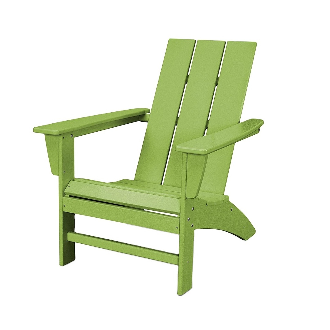 HDPE material Adirondack chair outdoor Outdoor patio plastic wood adirondack beach chair