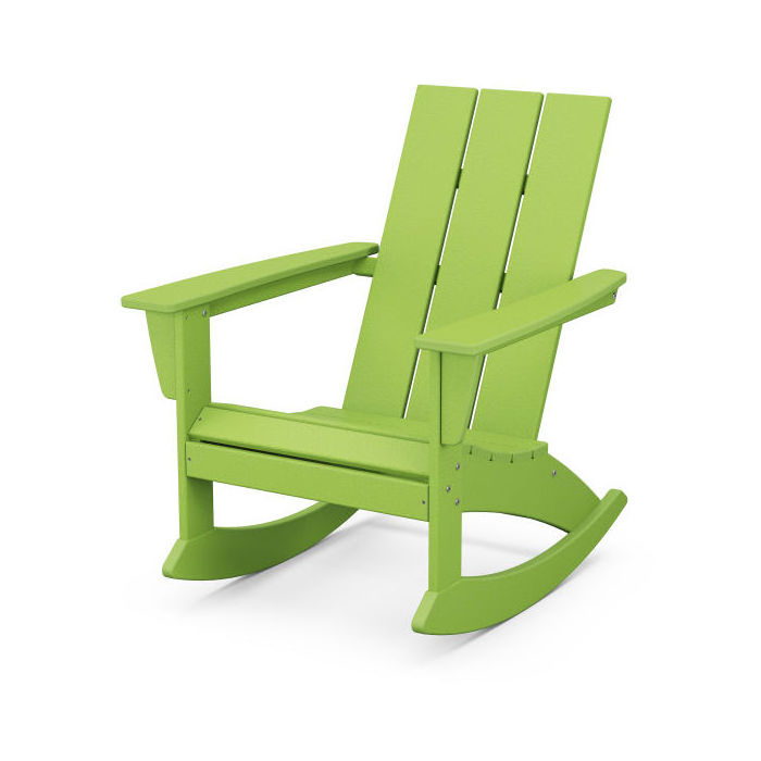 Easy Maintenance Rocking Adirondack Resin Outdoor Furniture Porch Rocking Chair