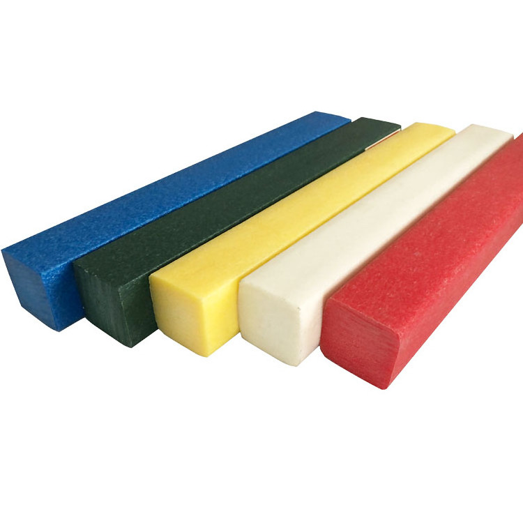 New Product No Wood Filler Eco-friendly Plastic Lumber  Alternative Wood and WPC Safety Square Plastic Lumber