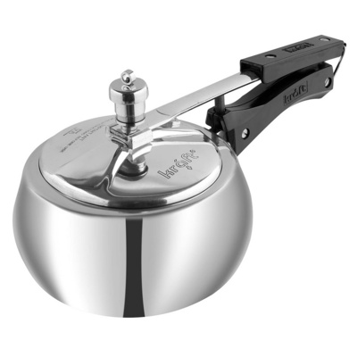 REVE Aluminium Inner lid Handi Shape Pressure Cooker