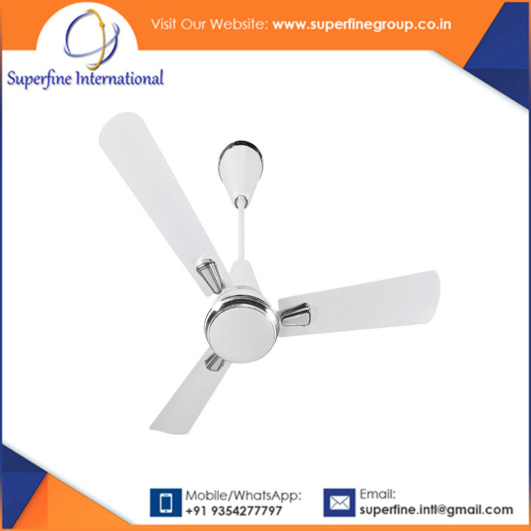 REVE Exclusive Summer Breeze Pro 1200 mm Top Speed Ceiling Fan With Elegant White Silver Color Best Selling